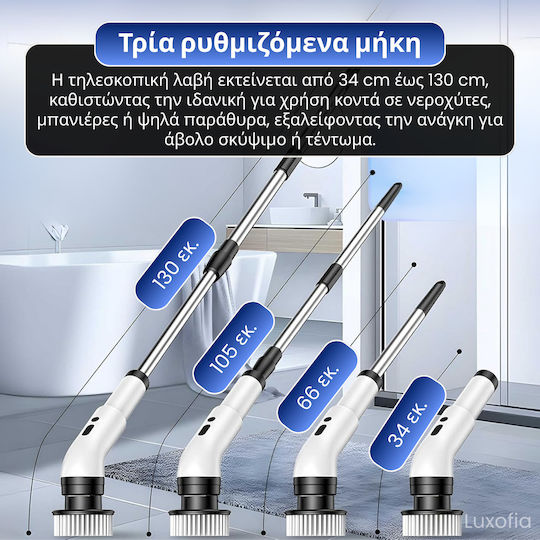 Electric Cleaning Brush 9 Heads