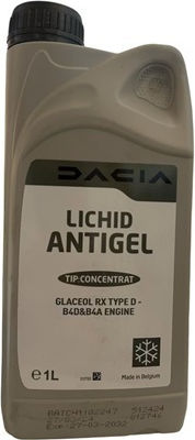Dacia Antifreeze Concentrate Rx Type D 1l