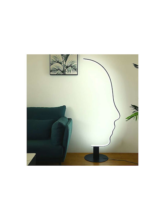 Leggenda Denver Lampadar LED Negru