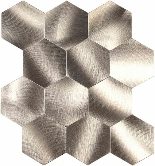 Decorative Wall Sticker Tiles 4 Pieces 25x23.2cm Douceur d'Intérieur