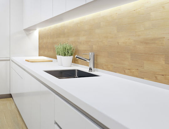 Decorative Wall Sticker Tiles 4 Pieces 25x25cm Douceur d'Intérieur