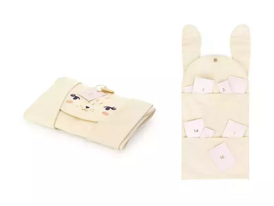 PartyDeco PartyDeco Adventskalender Füllungen Hase Stoff