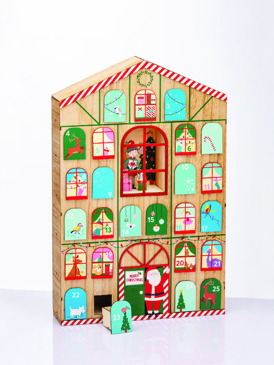 Aca Aca Selbstgemachter Holz-Adventskalender