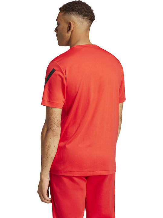 adidas M Z.n.e Aeroready Polo T-shirt Κόκκινο