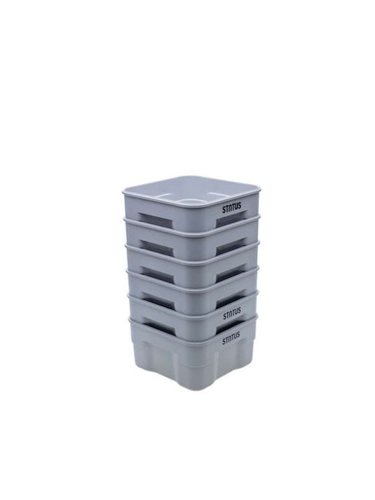 Status Plastic Yellow Lunch Box 4lt