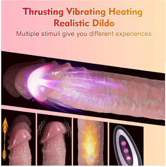 APH Vibrator Realistic Cu Control De La Distanță