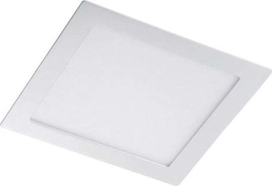 Kanlux Vertieftes LED-Panels 24W mit Natürliches Weiß Licht 4000K