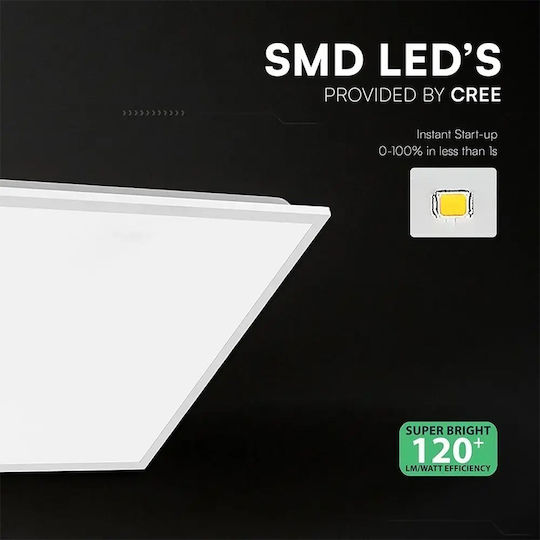 V-TAC Εξωτερικό LED Panel 40W με Ψυχρό Λευκό Φως 6500K