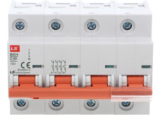 LS Automatischer Schutzschalter 80A Vierpolig AC 03.018.0360