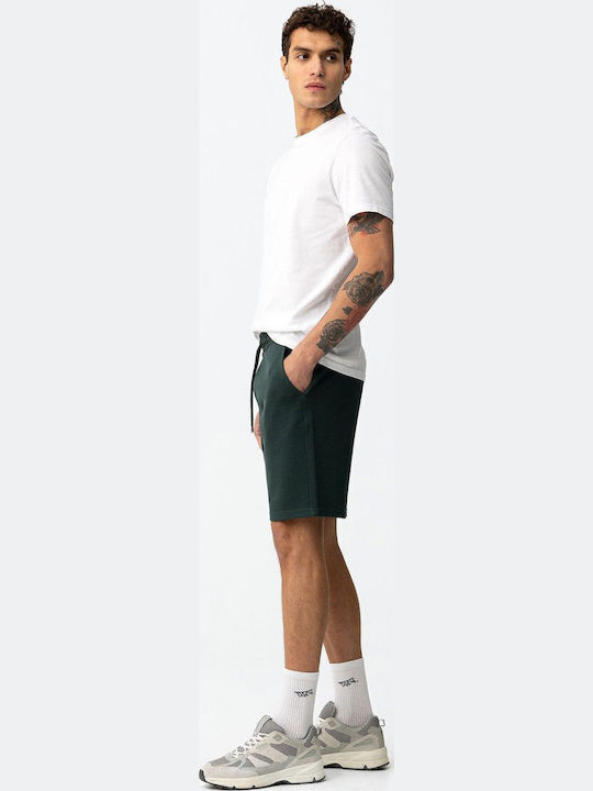 Men's Dark Green Bermuda