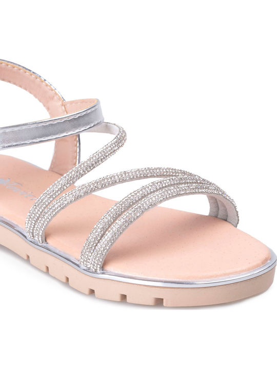 Kids' Silver Sandals