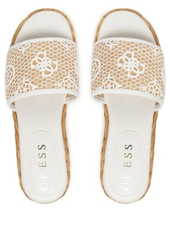 Summer Women's Platform Espadrilles Style White