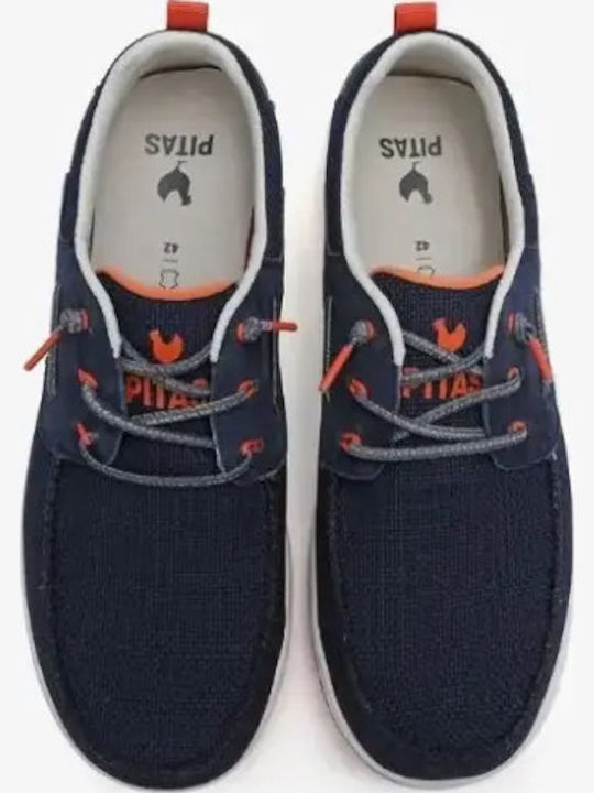 Men's Boat Shoes in Blue Color