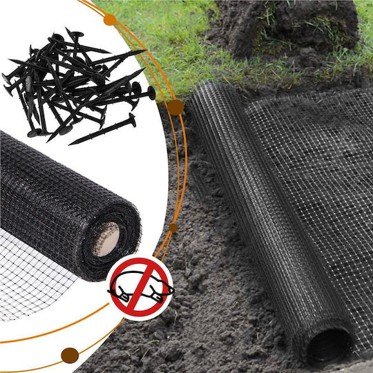 Țesătură De Acoperire A Solului 30gr/m² Neagră