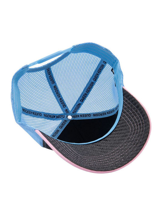 Queen Kerosin Καπέλο Fuck Rules Trucker Cap Rose