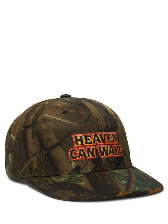 Huf Șapcă Heaven Can Wait Camo Formless Hat Ht00929 Huf Șapcă Heaven Can Wait Camo Formless Hat Ht00929