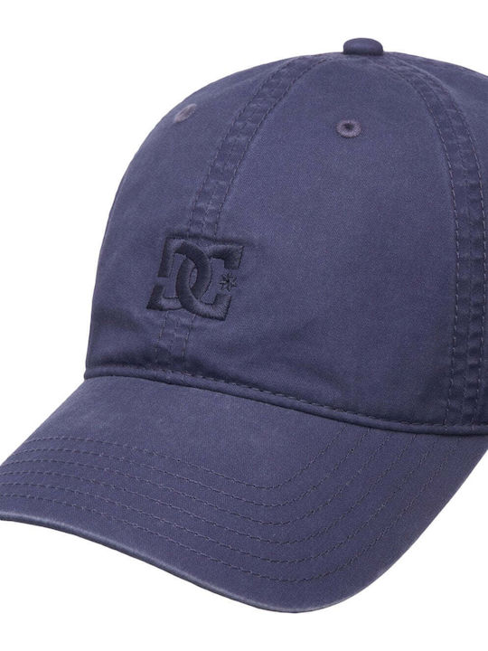 Dc Men's Star Vintage Strapback Cap Dark Denim Adyha04233-brq0