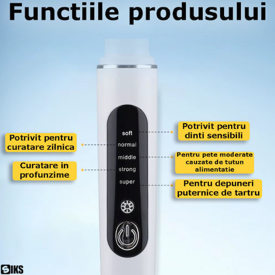 Periuță de Dinți Electrică Albă