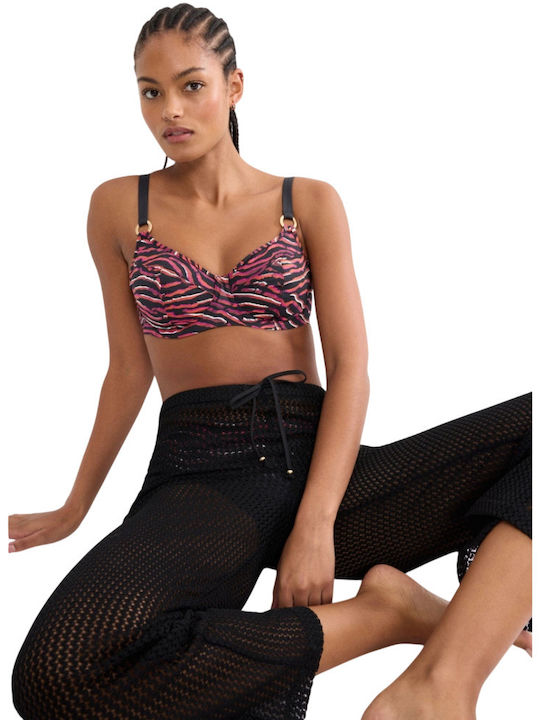 Sommer Bikini Oberteile Tierdruck Mehrfarbig
