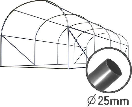 Seră De Grădină 2.5 X 4 M 10 M2 Plonos