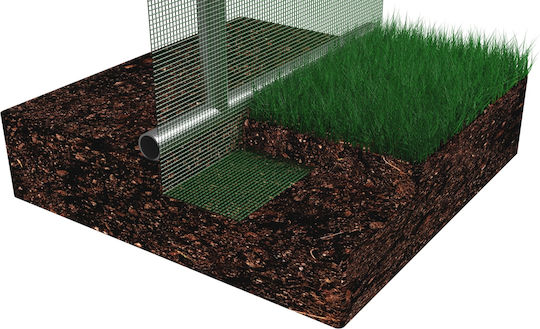 Seră De Grădină Tip Tunel Ramă Metalică 400x800cm Verde 32mp