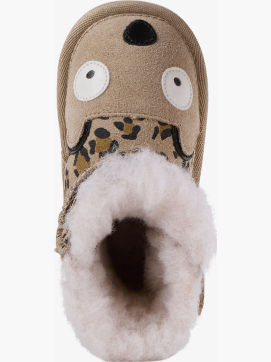 Emu Australia Leder Kinderstiefel Beige