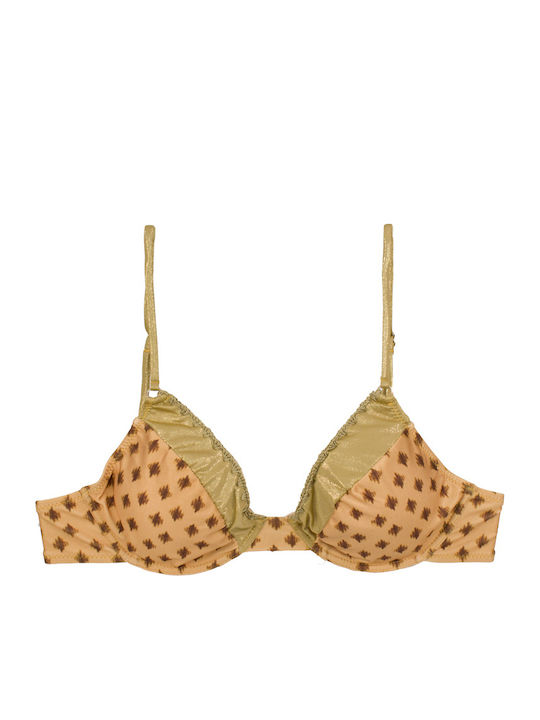 Дамски Бански Bikini С Банели Boho-chic Златист