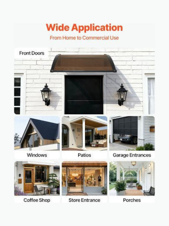 Vevor Polycarbonate Roof Panel P101.6xW96.52cm
