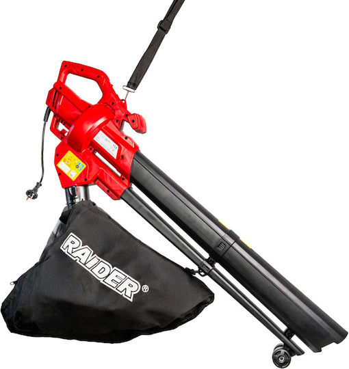 Raider RD-EBV08 Suflantă / Aspirator de Mână Electric 3000W cu Reglare a Intensității și Viteză Maximă a Aerului 270km/h
