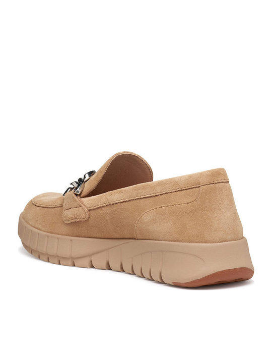 Γυναικεία Loafers σε Μπεζ Χρώμα