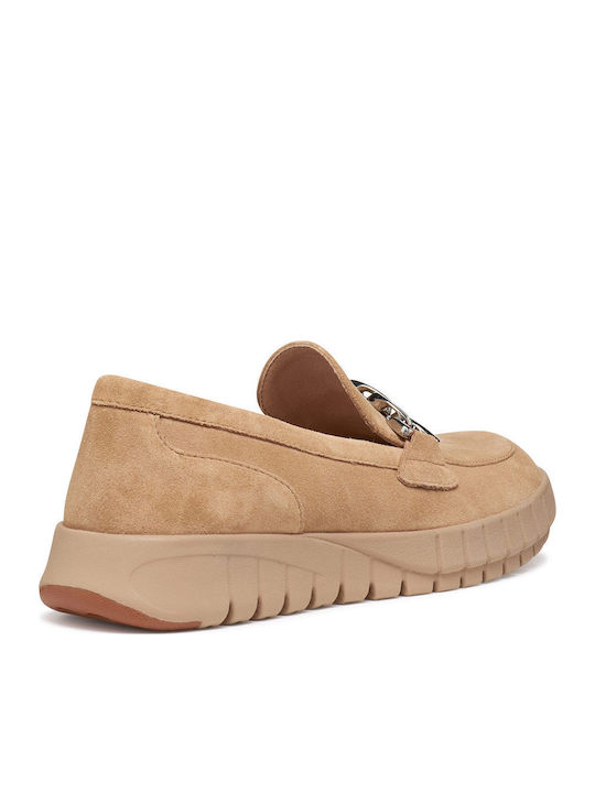 Γυναικεία Loafers σε Μπεζ Χρώμα