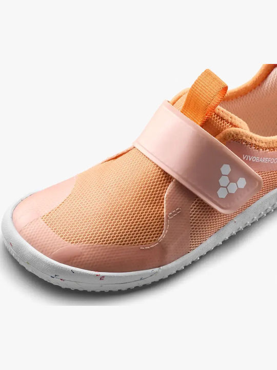 Kids Sneakers with Hoop & Loop Closure Multicolour