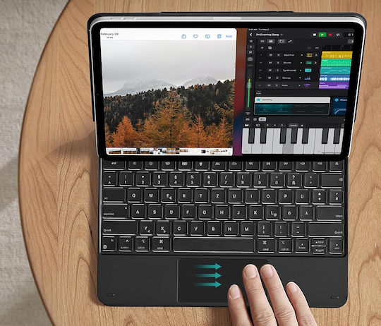 Tablet Hülle Esr 6b016a Ipad Air 13'' Qwertz M2 2024 Ipad Pro 12,9
