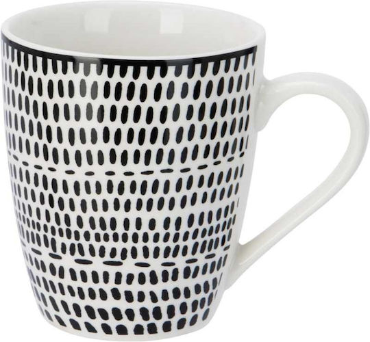 Excellent Houseware Σερβίτσιο Πιάτων από Πορσελάνη Λευκό 16τμχ