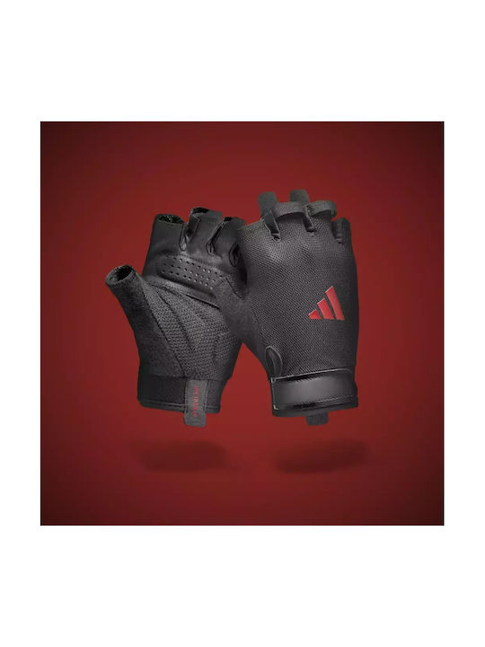 adidas Essential Training Men's Sports Gloves Red