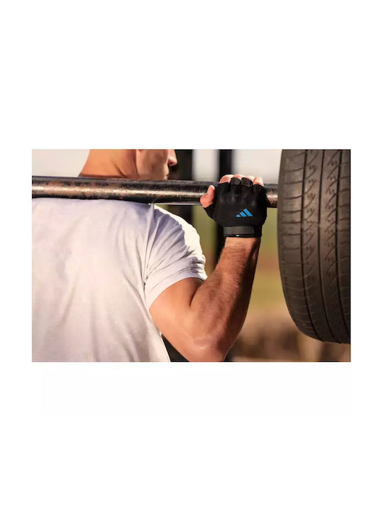 adidas Essential Training Ανδρικά Αθλητικά Γάντια Μπλε