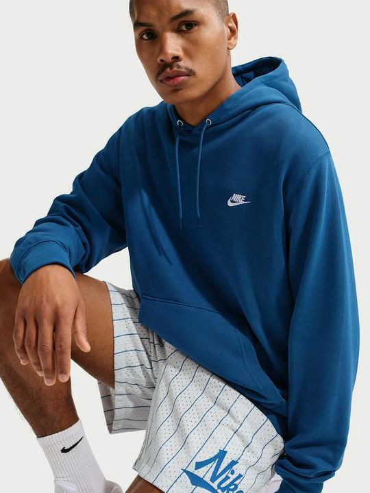 Club Club Sweatshirt With Hood Blue