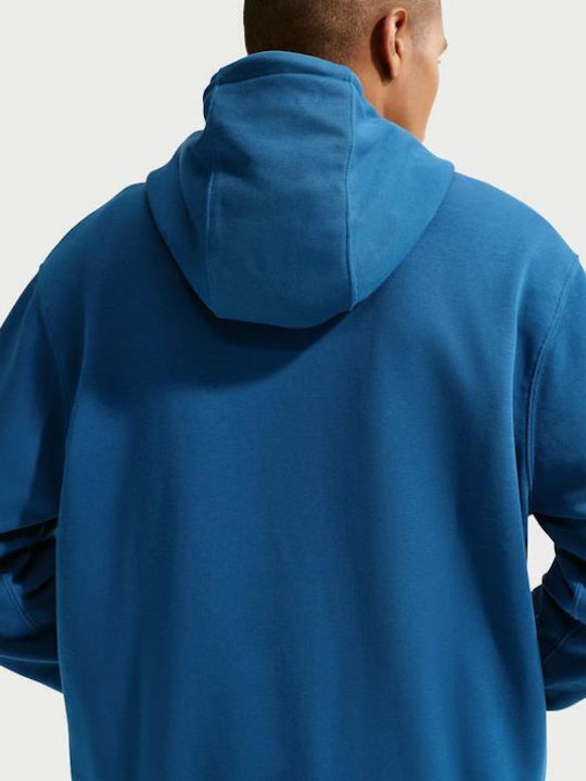 Club Club Sweatshirt With Hood Blue