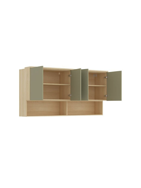 Стенен Шкаф Nolcala 105 Евкалипт, Дъб 168x43x85см