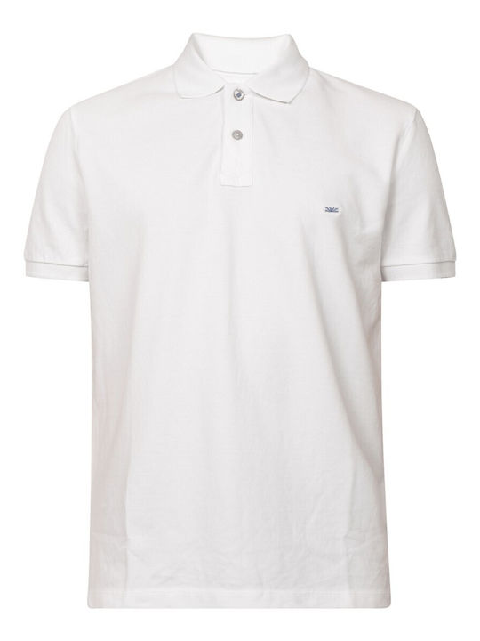 Polo Herrenbluse Kurzarm Weiße FBM013-001-11