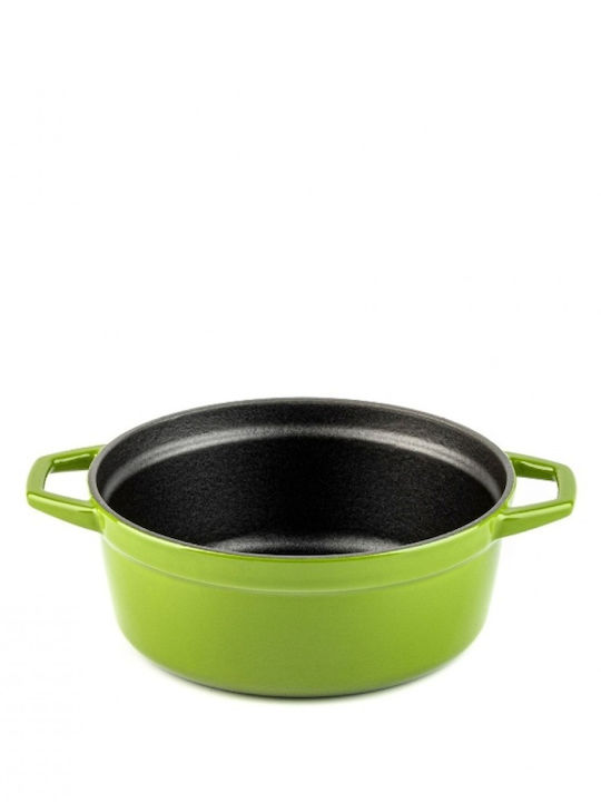 Hosse Tieftopf aus Gusseisen 2.61l / 20cm Grüne