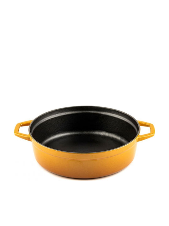 Hosse Βαθιά Κατσαρόλα από Μαντέμι 3.15lt / 26cm Κίτρινη