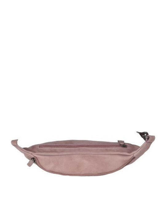 Leather Bum Bag Pink