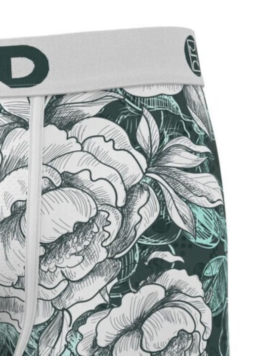 Herren Boxershorts Grau mit Mustern