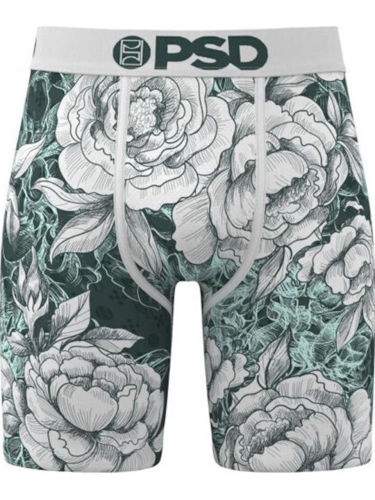 Herren Boxershorts Grau mit Mustern