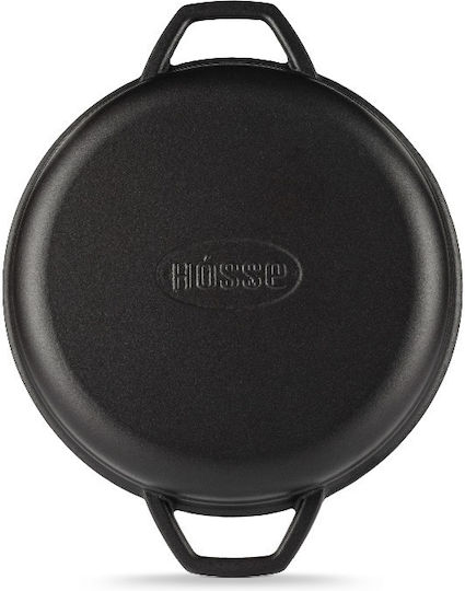 Hosse Hosse Gusseisen Grill mit Deckel 28cm