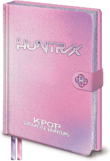 Caiet A5 K-pop Demon Hunters Premium Notebook Cu Închidere Sr2510689