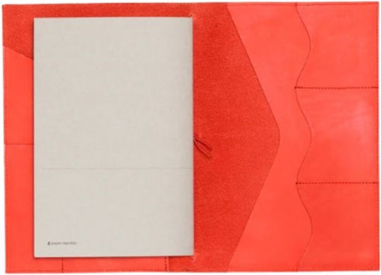 Paper Republic Ersatzseiten A5 24 Blätter mit Gummiband Braun