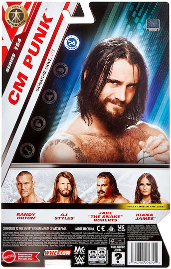 Action-Figur Wwe Main Event Series Action Figure CM Punk 15cm.