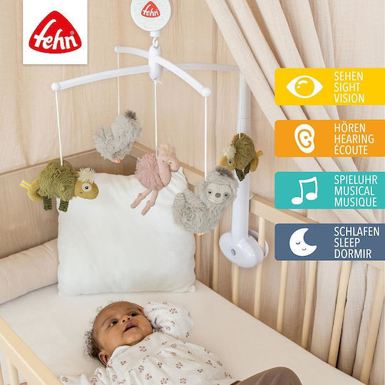 Fehn Mobile for Cot with Music for Newborns